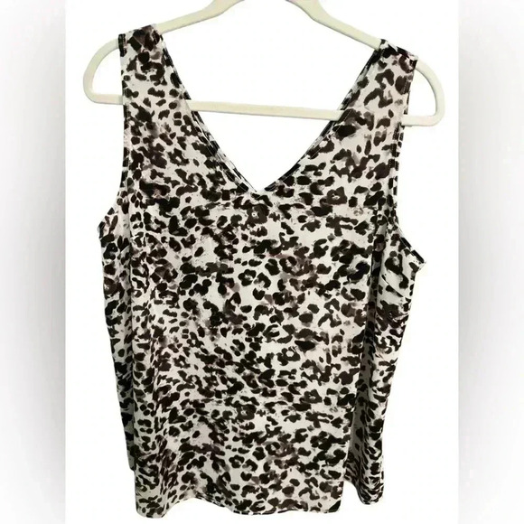 NEW 🔥 Maurice’s Animal Print blouse/tank top, Sz M - Picture 1 of 3
